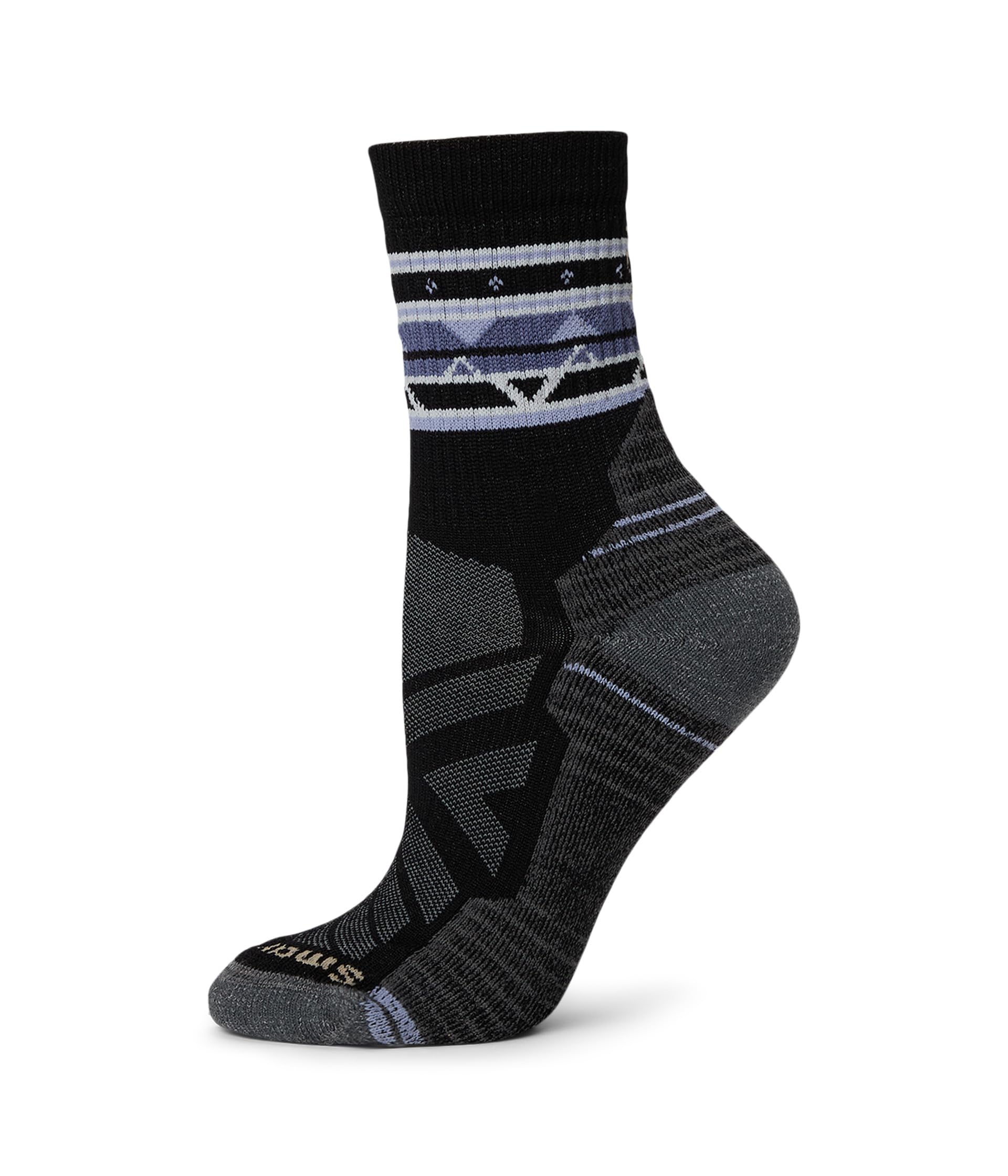 Hike Light Cushion Zig Zag Valley Mid Crew Socks