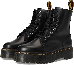 Jadon Smooth Leather Platform Boots