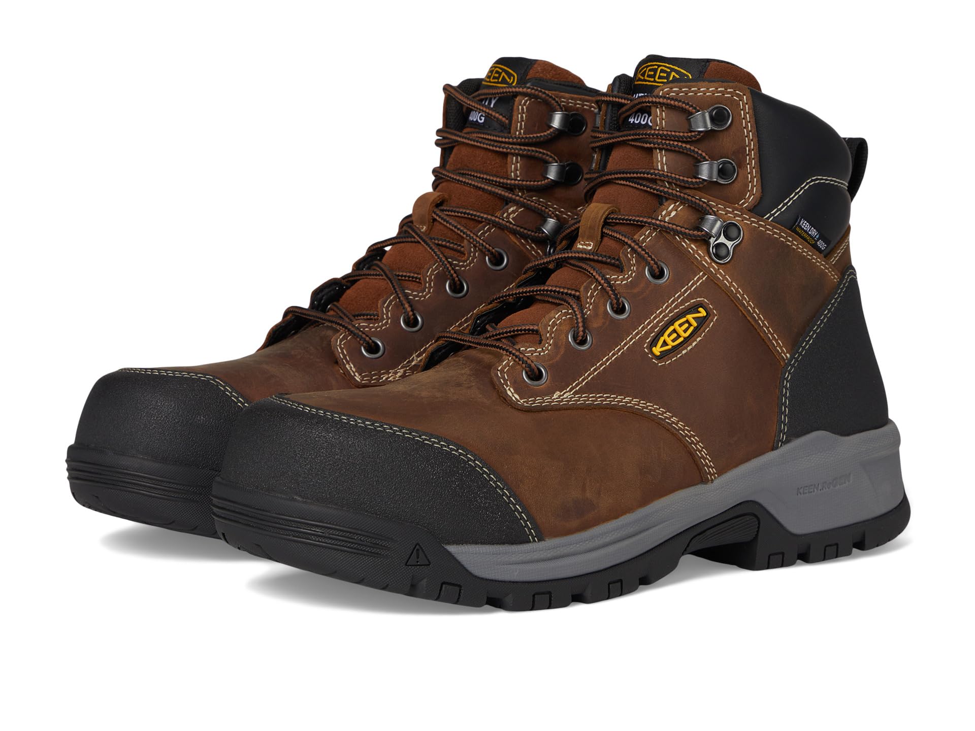 KEEN Utility Evanston 6" Композитный носок Водонепроницаемые утепленные 400G