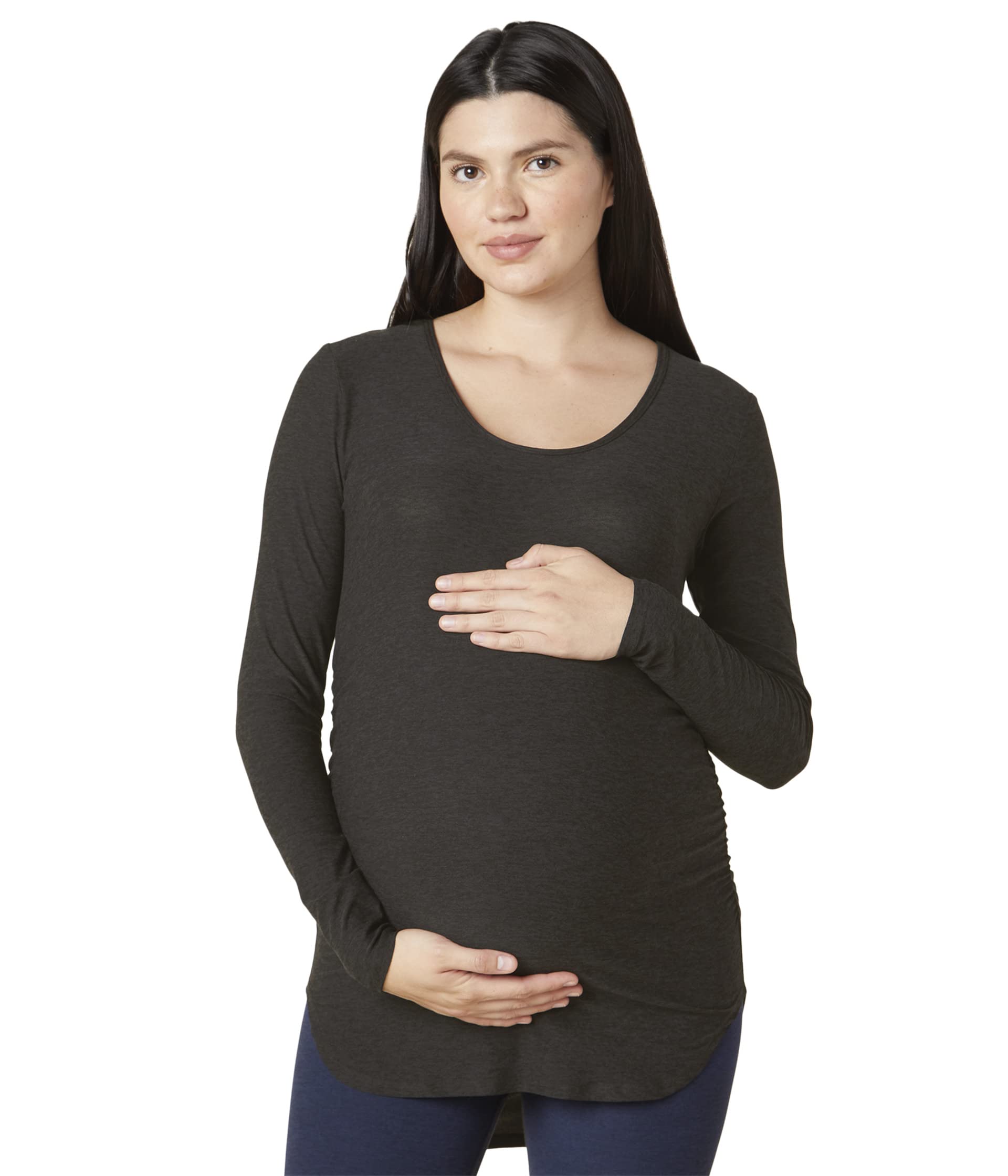Featherweight Count On Me Maternity Crew Pullover
