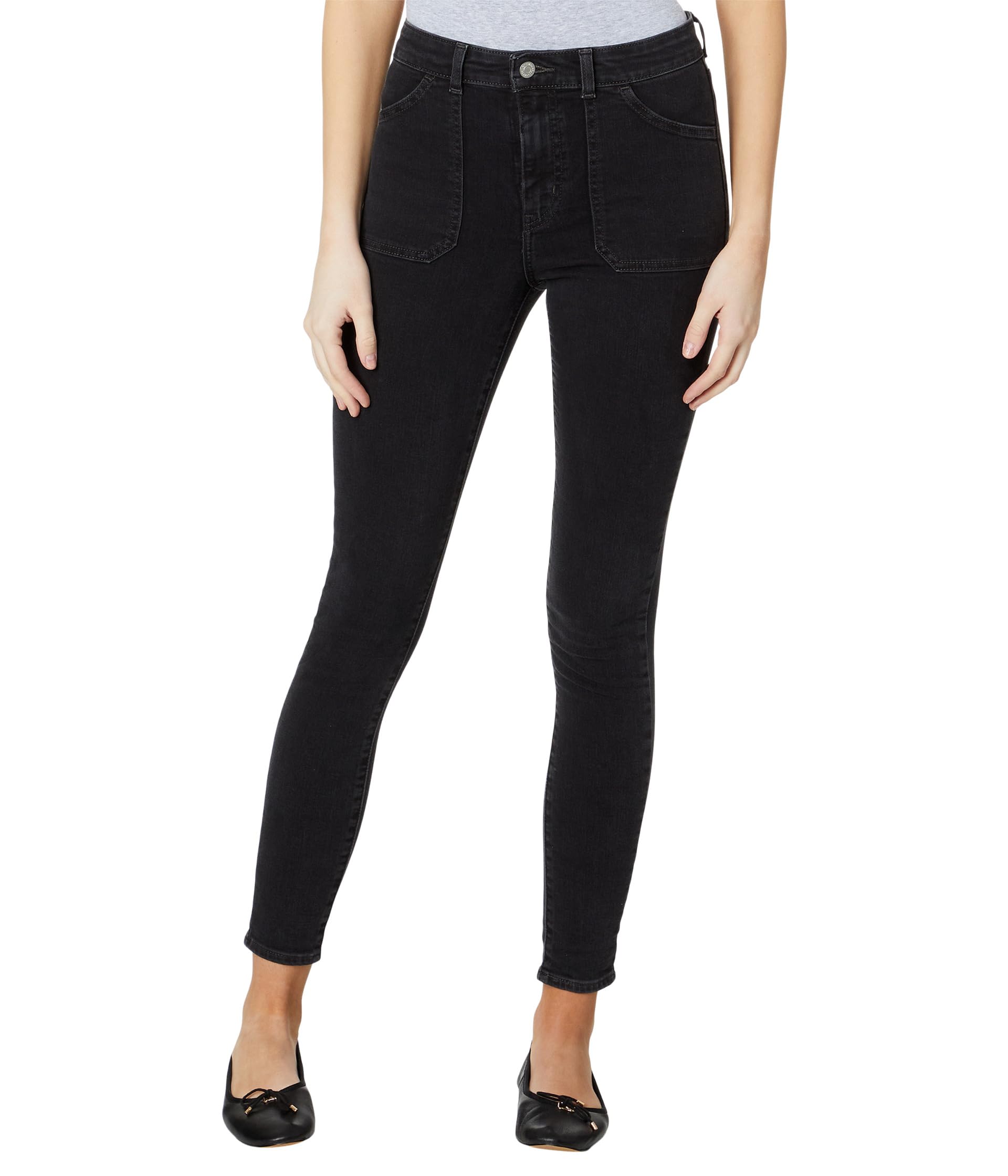 721 High-Rise Skinny Utility женские джинсы