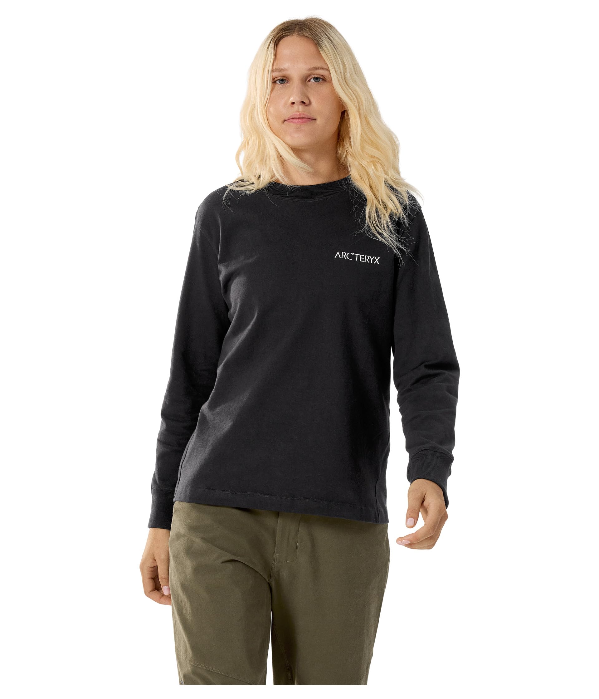 Kragg Cotton Bird Crew Long Sleeve