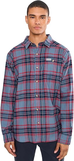 Dark Mountain Textured Plaid
