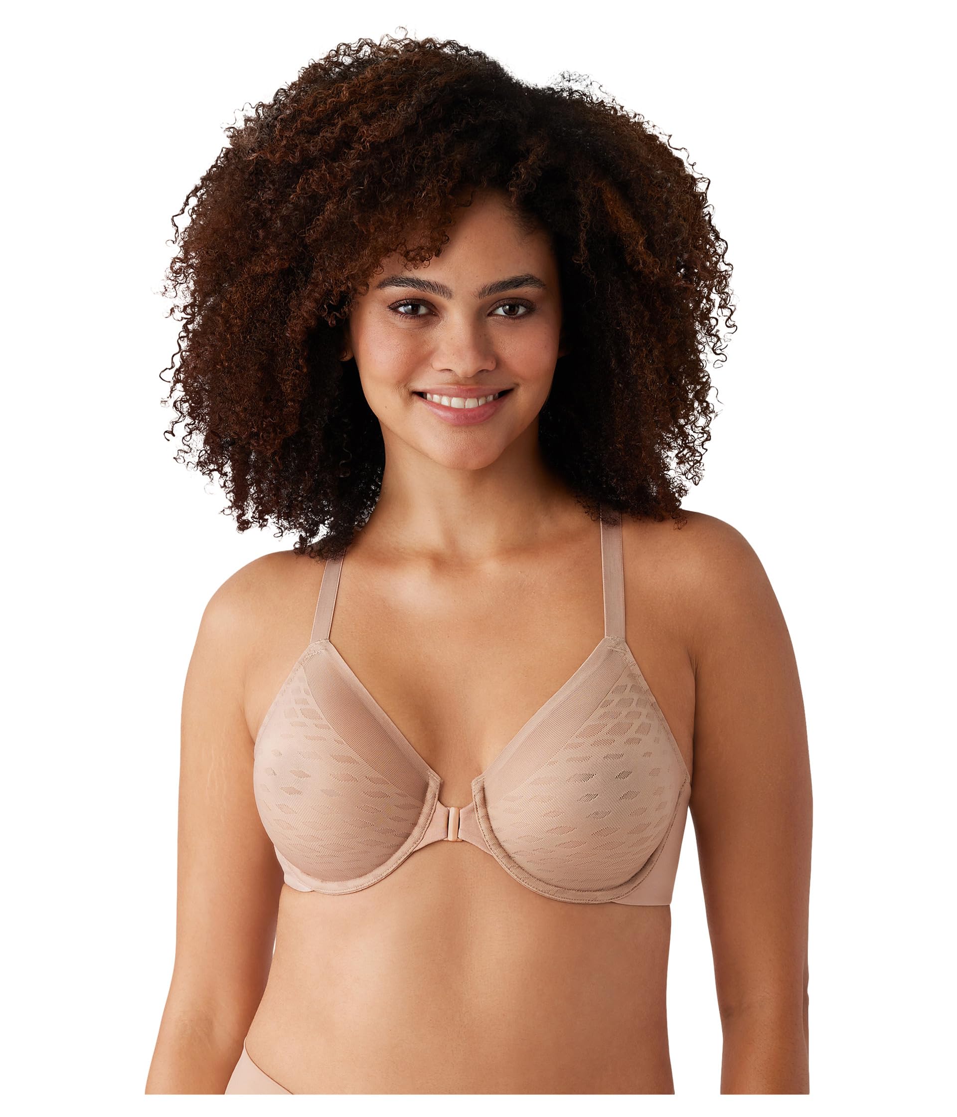 Elevated Allure Seamless Front-Close Underwire Bra