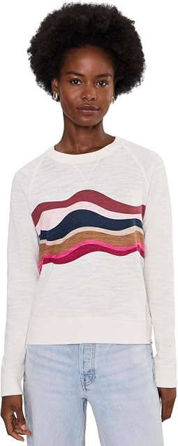 Sunwashed Slub Crewneck