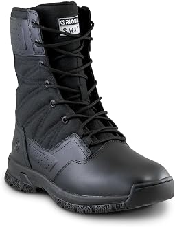 ProTec 8" Side Zip Polishable Toe Boot