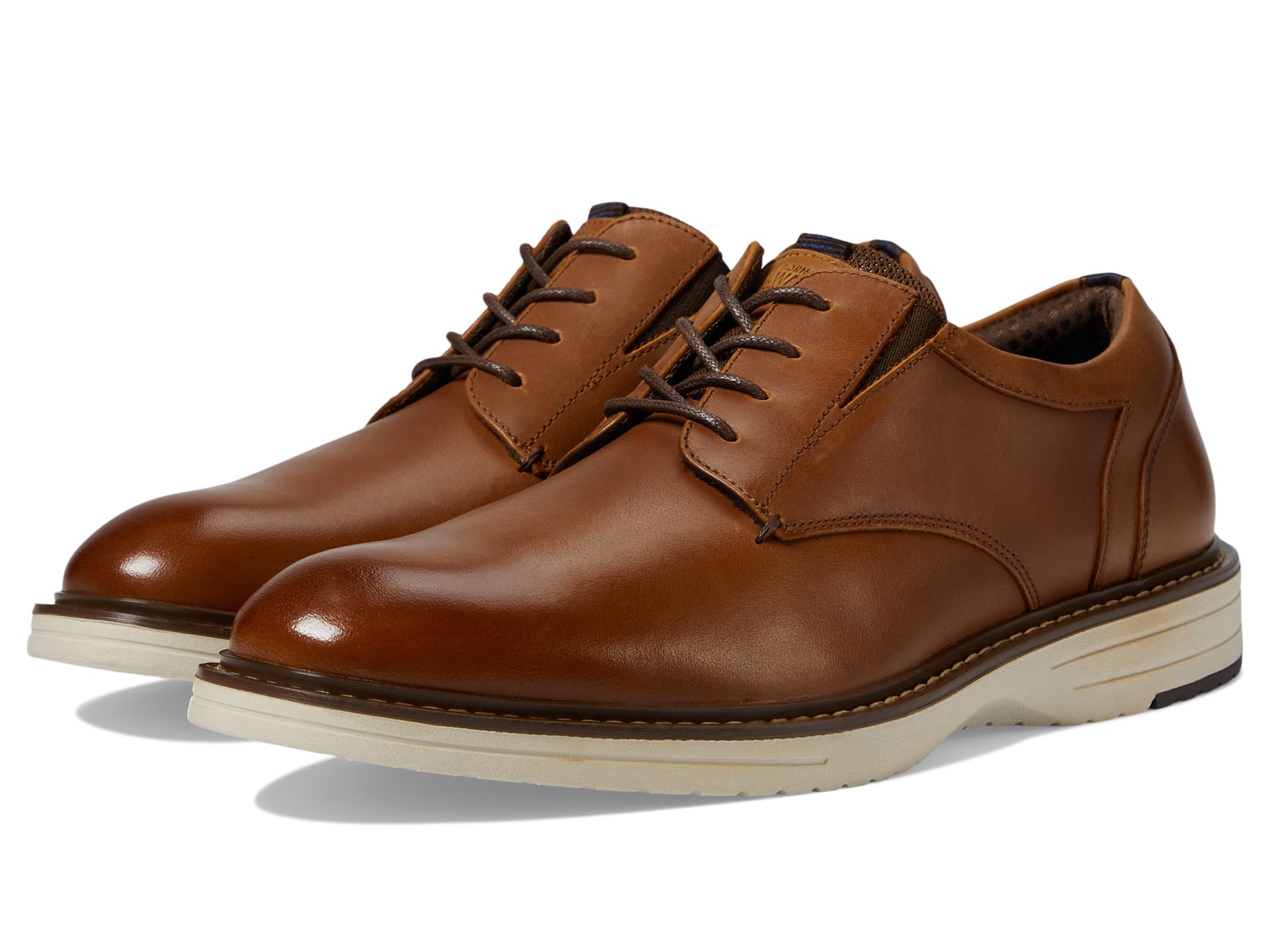 Griff Plain Toe Oxford Lightweight and Comfortable for All Occasions Leather Lace Up
