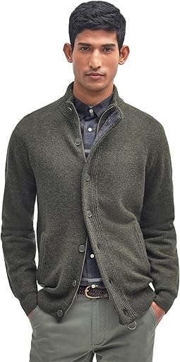 Трикотажный джемпер Essential Patch Zip Through