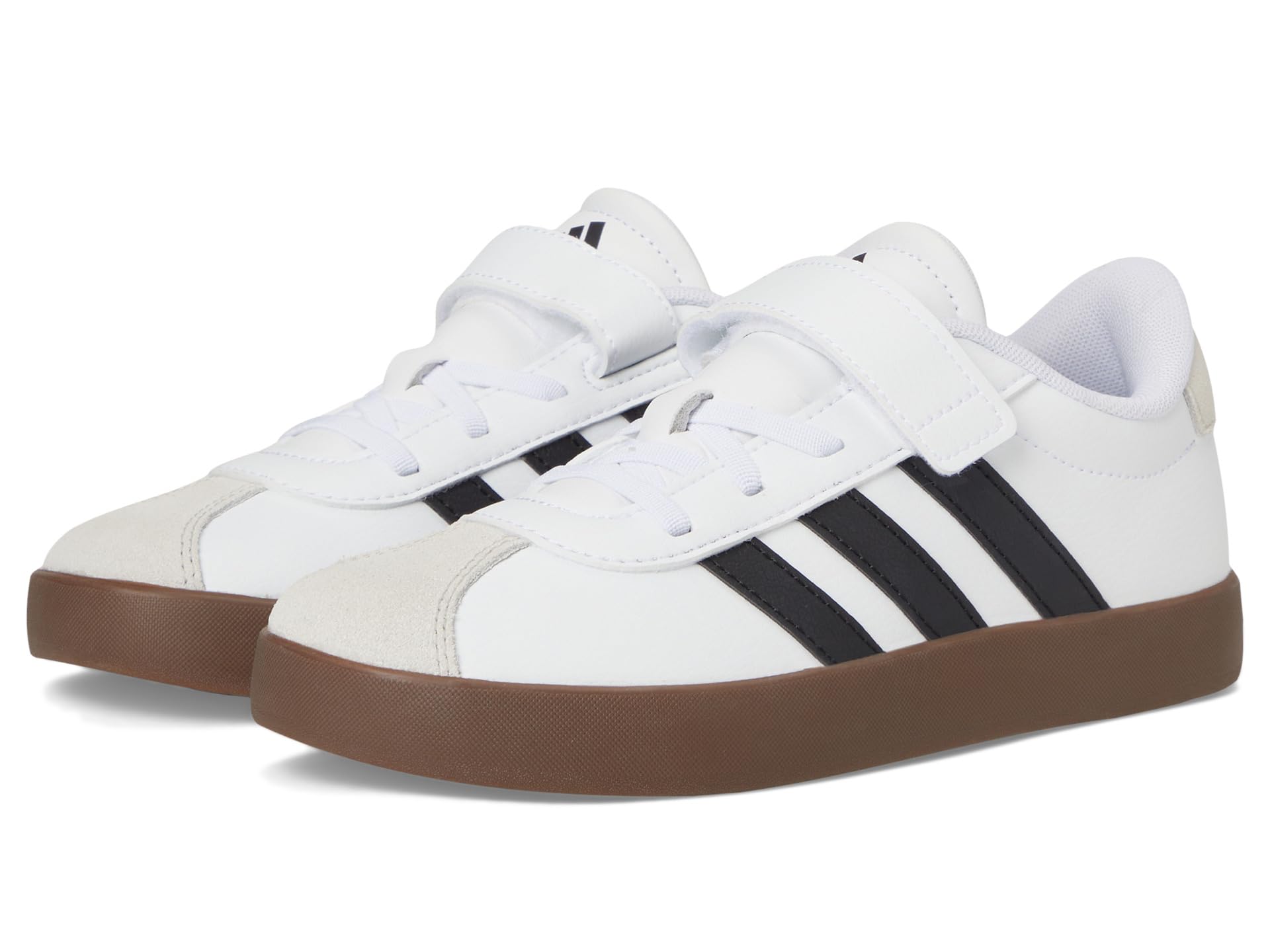 VL Court 3.0 Elastic Lace Shoes (Little Kid)