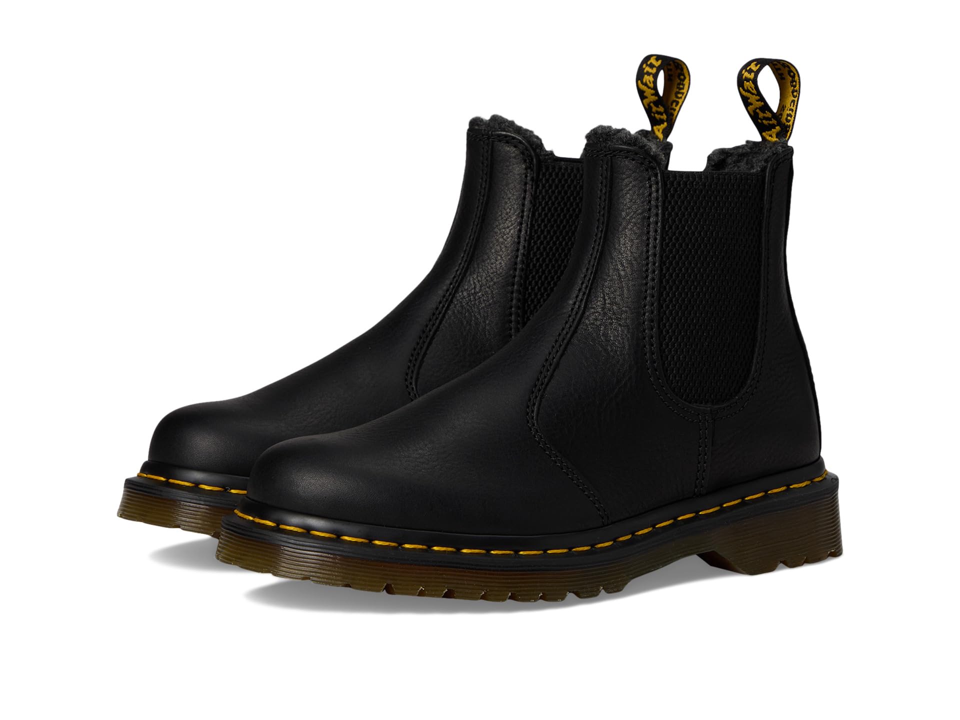 2976 Warmwair Chelsea boots из кожи гризли