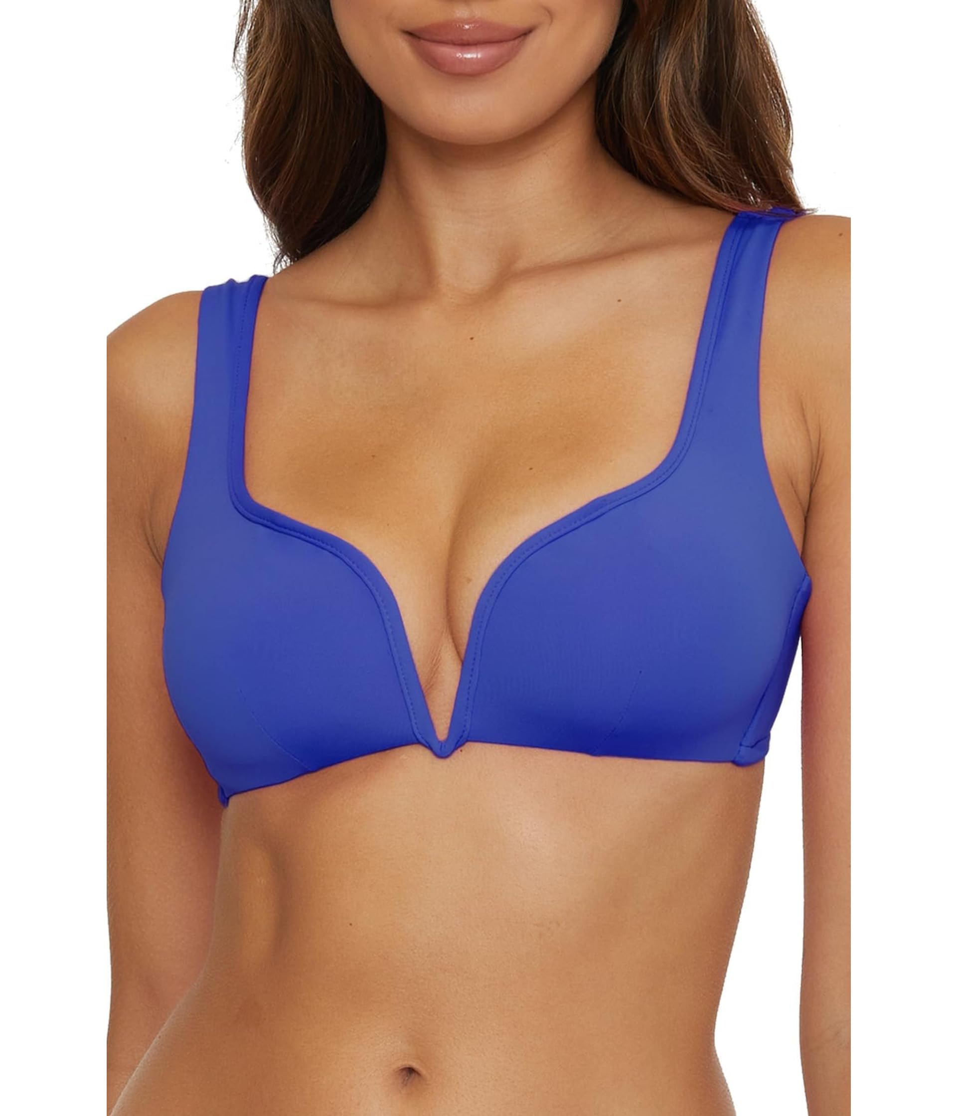 Бралетт Color Code Erin V с вырезом и косточкой