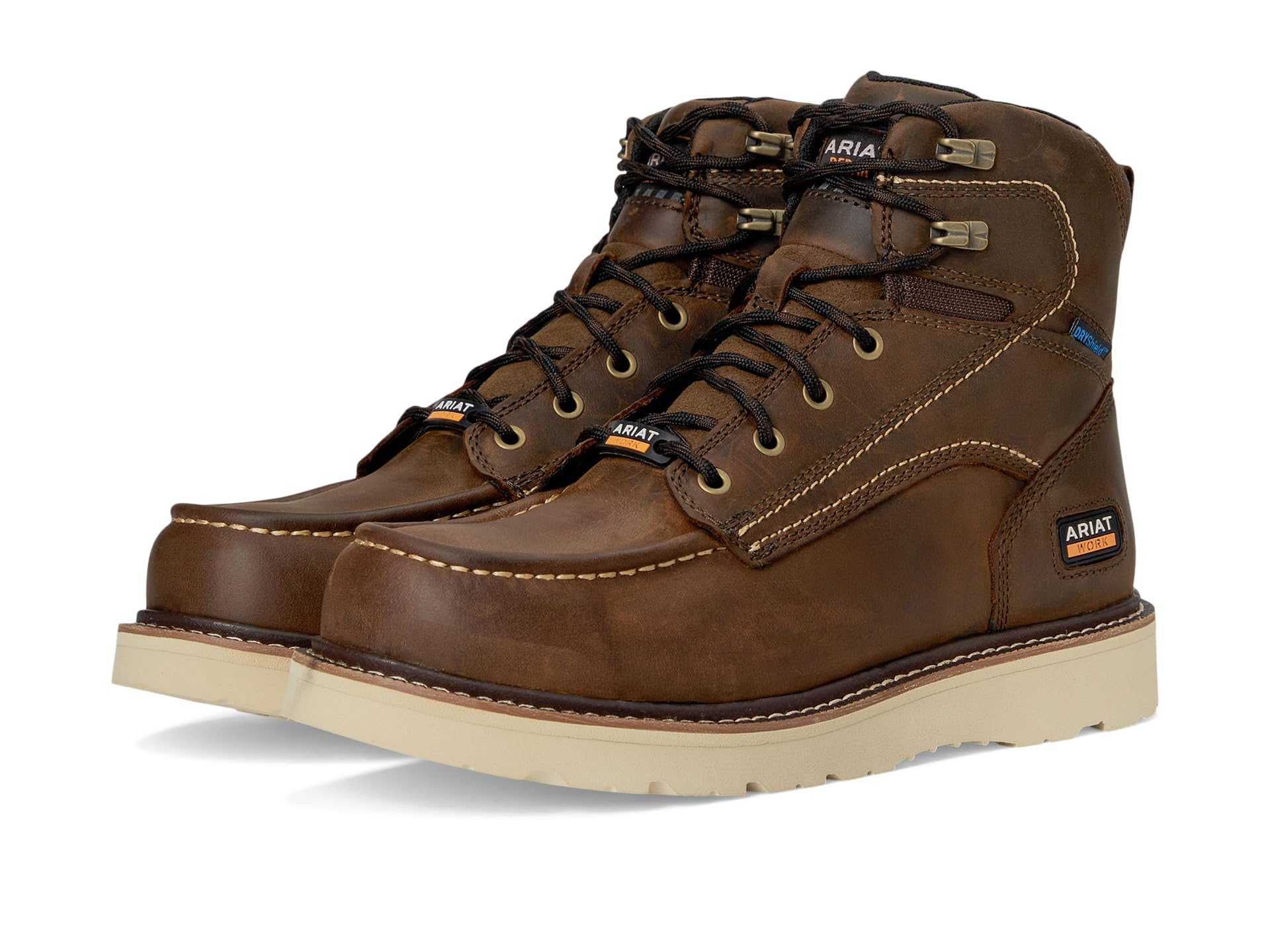 Rebar Wedge Moc Toe 6" Waterproof Work Boots