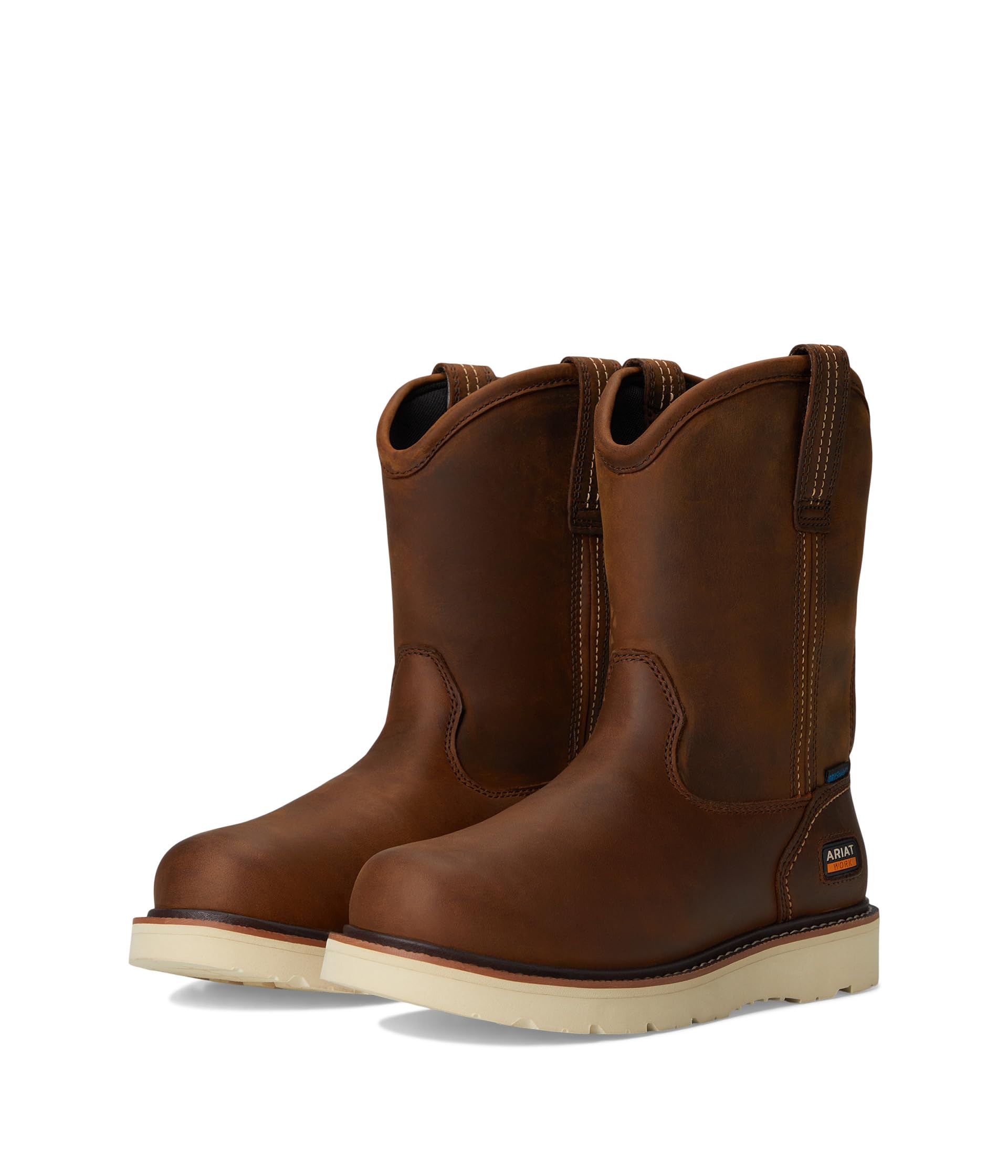 Rebar Wedge Pull-On Waterproof Work Boots