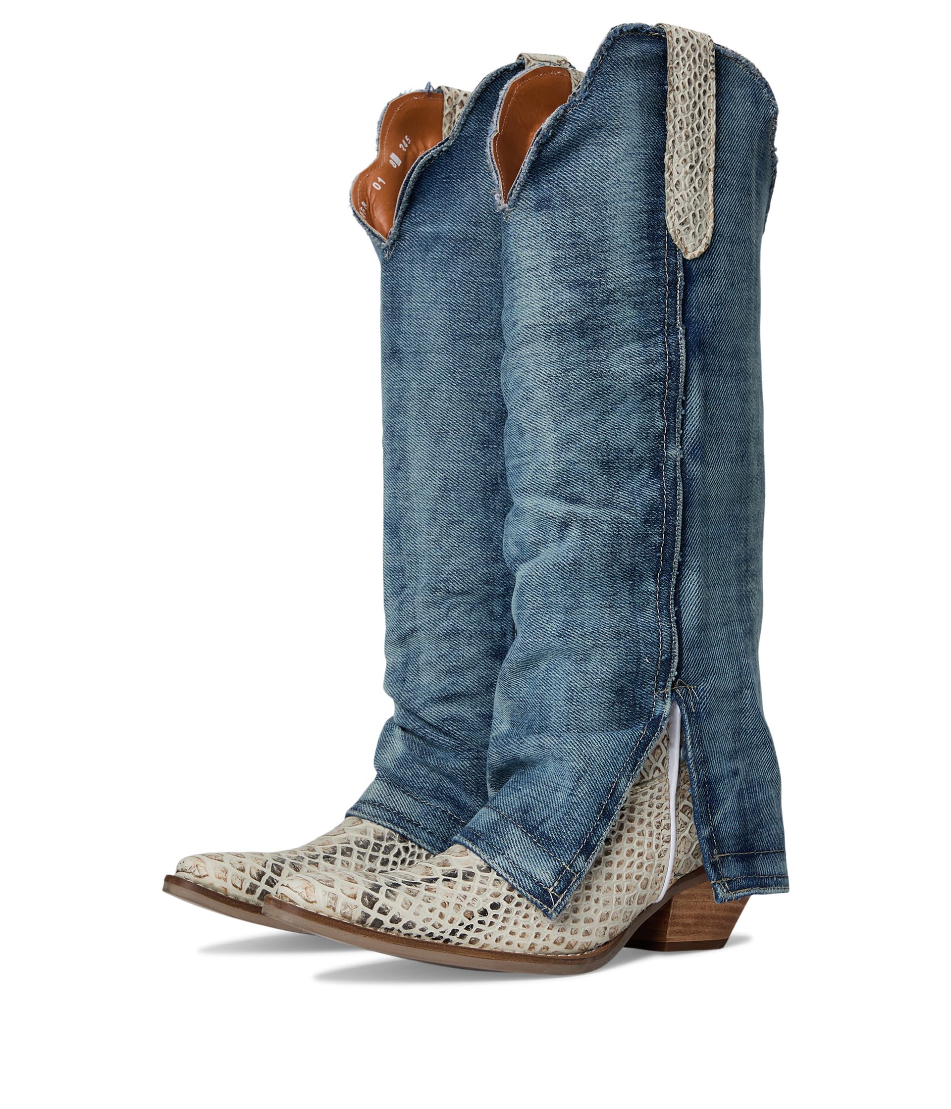 Shabby Leather Boot
