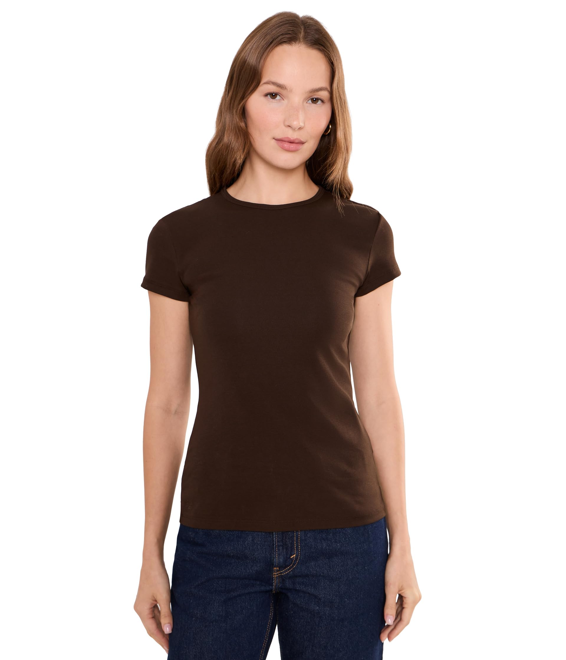 Stretch Cotton Tee
