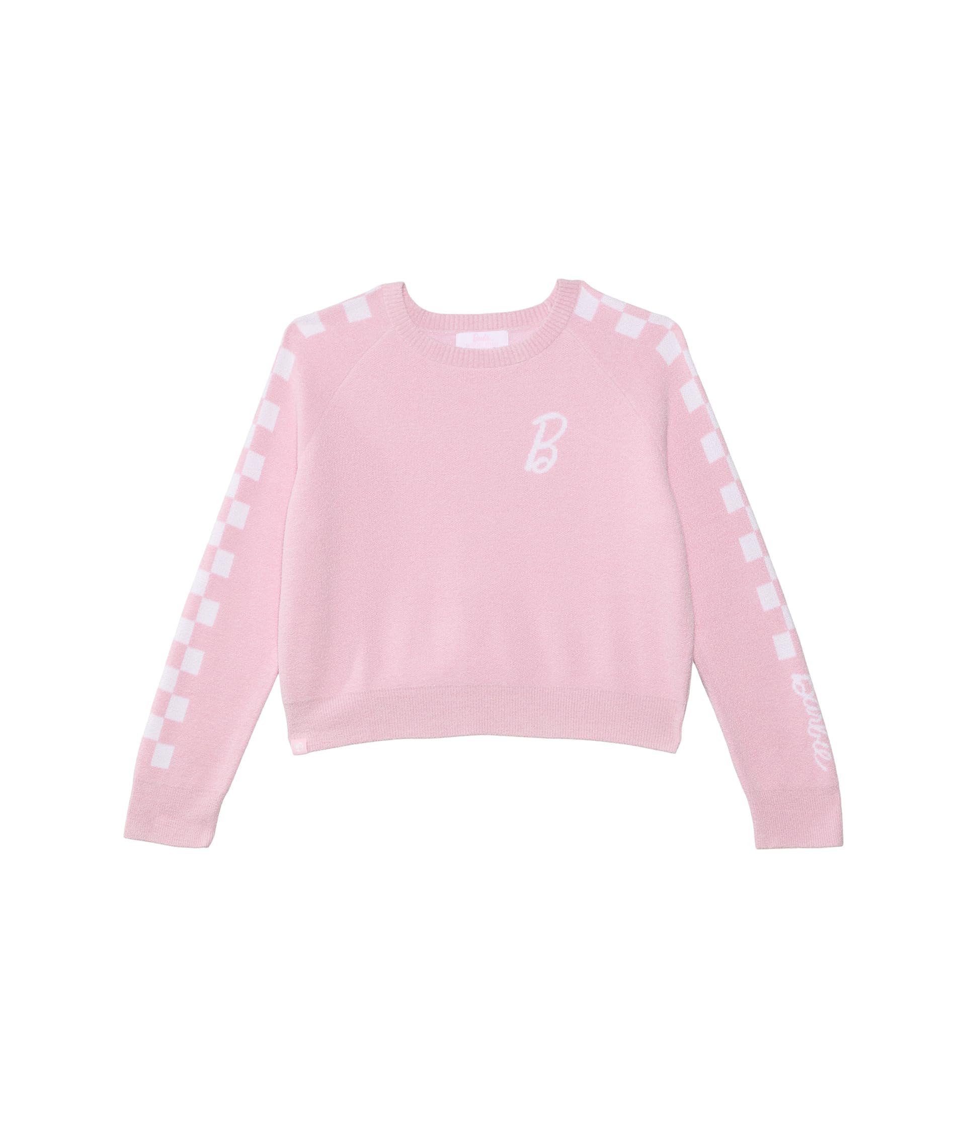 Кофта CozyChic Ultra Lite® Youth Checkered Barbie в клетку
