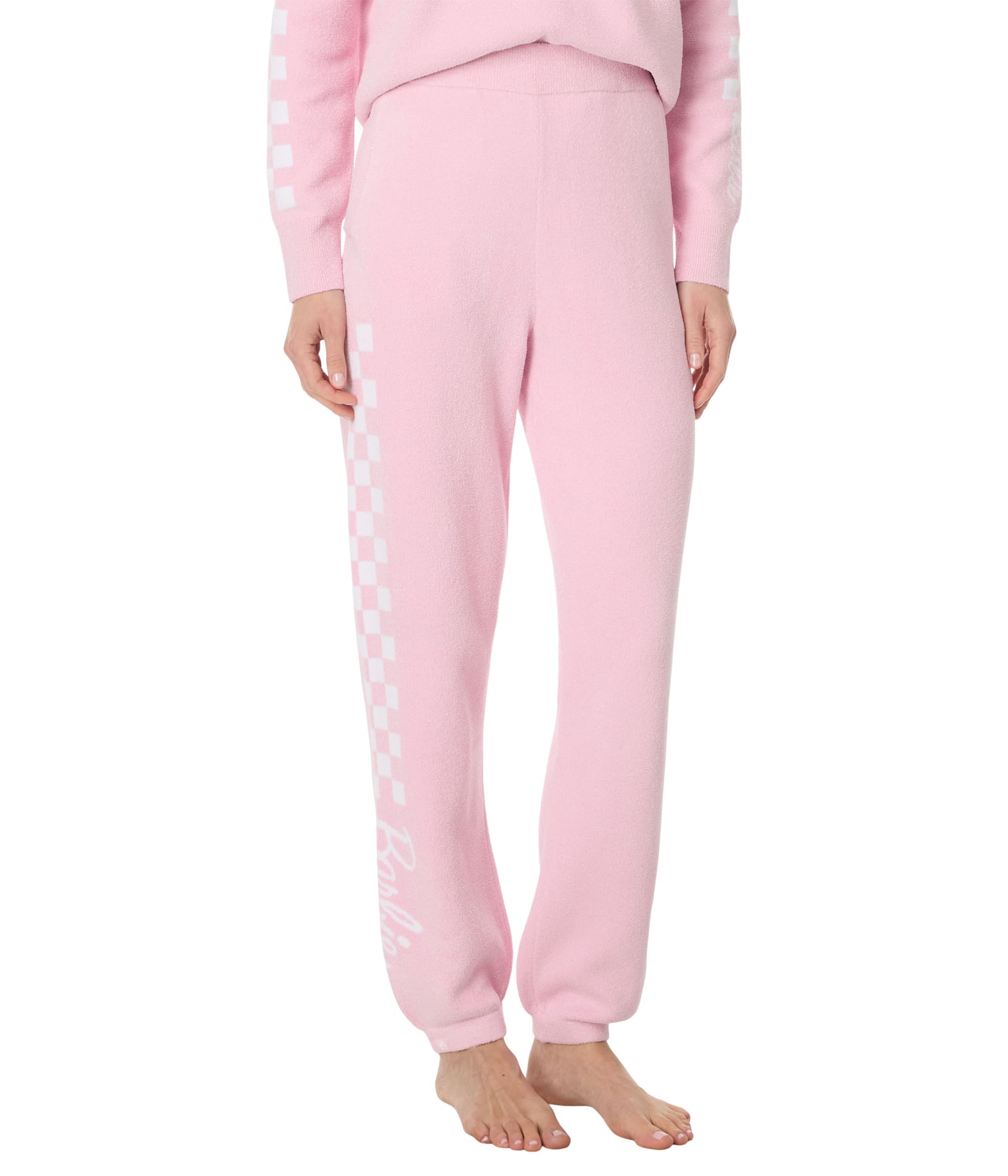 Брюки-джоггеры CozyChic® Ultra Lite Checkered Barbie