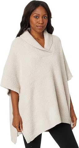 CozyChic® пончо с воротником-шалью