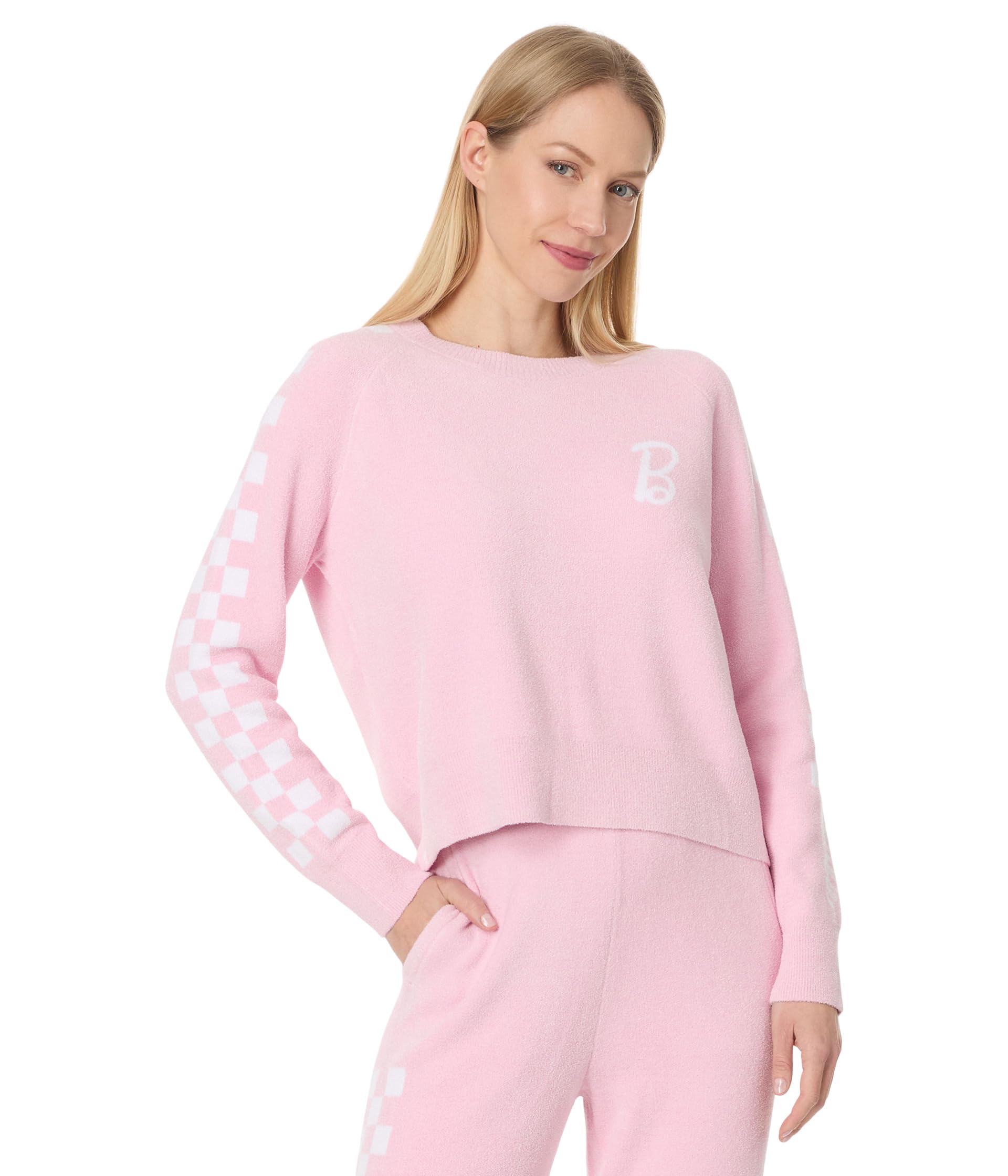 CozyChic® Ultra Lite Checkered Barbie Pullover