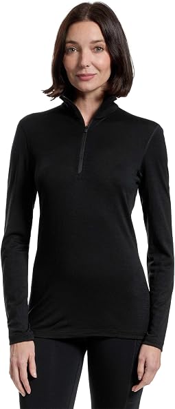 Длинный рукав Merino 200 Oasis с полузастежкой