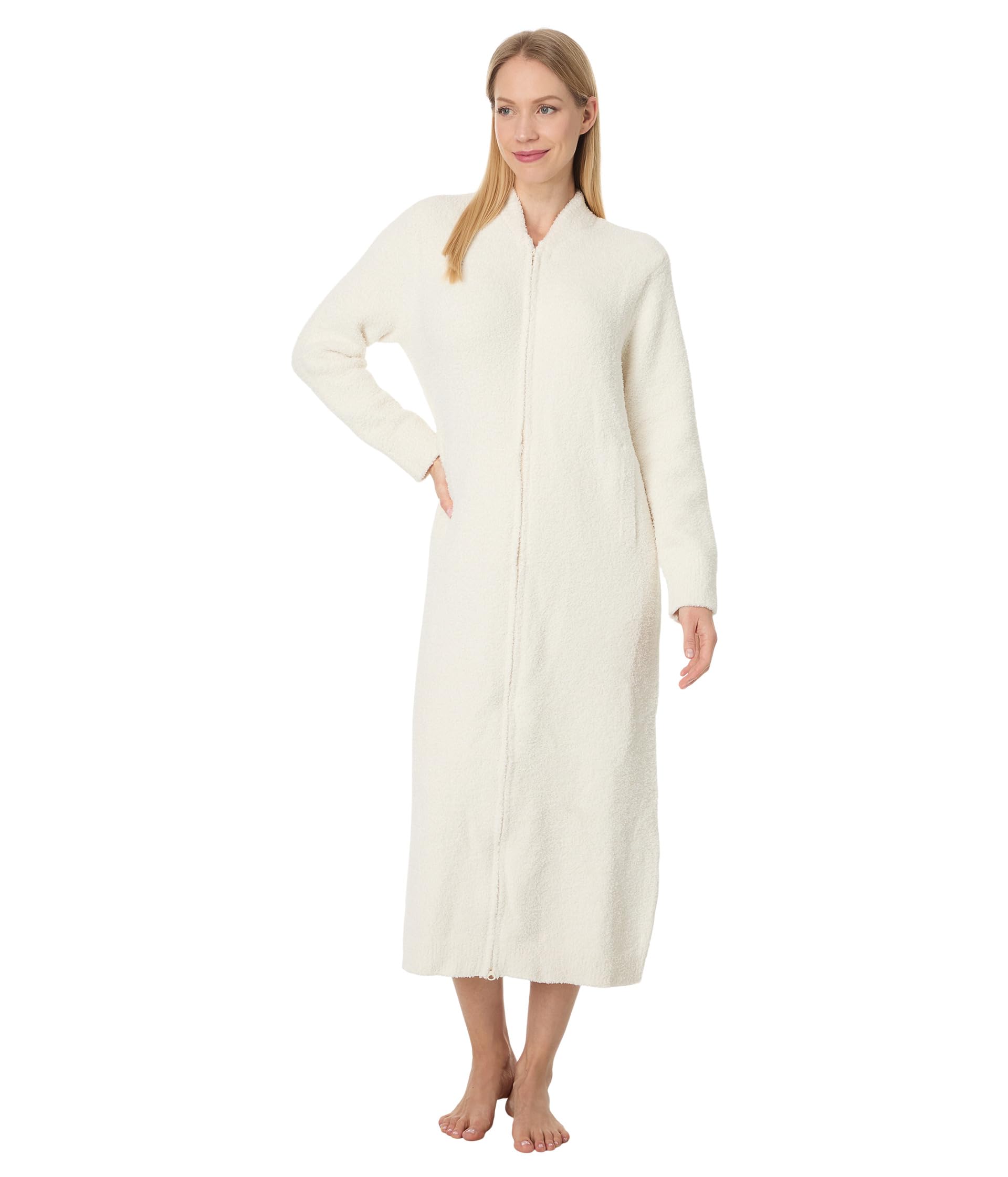 CozyChic® Full Zip V-Neck Lounger