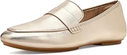 Delicato Soft Metallic-Leather Loafers