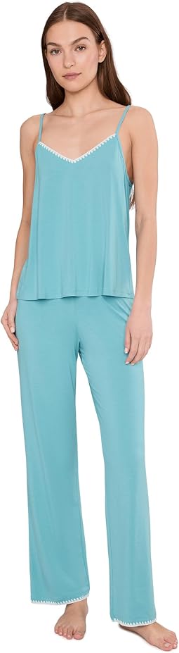 Frida TENCEL™ Modal топ и брюки комплект пижамы