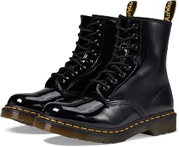Ботинки на шнуровке из лакированной кожи 1460
