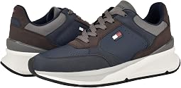 Navy/Dark Brown Multi