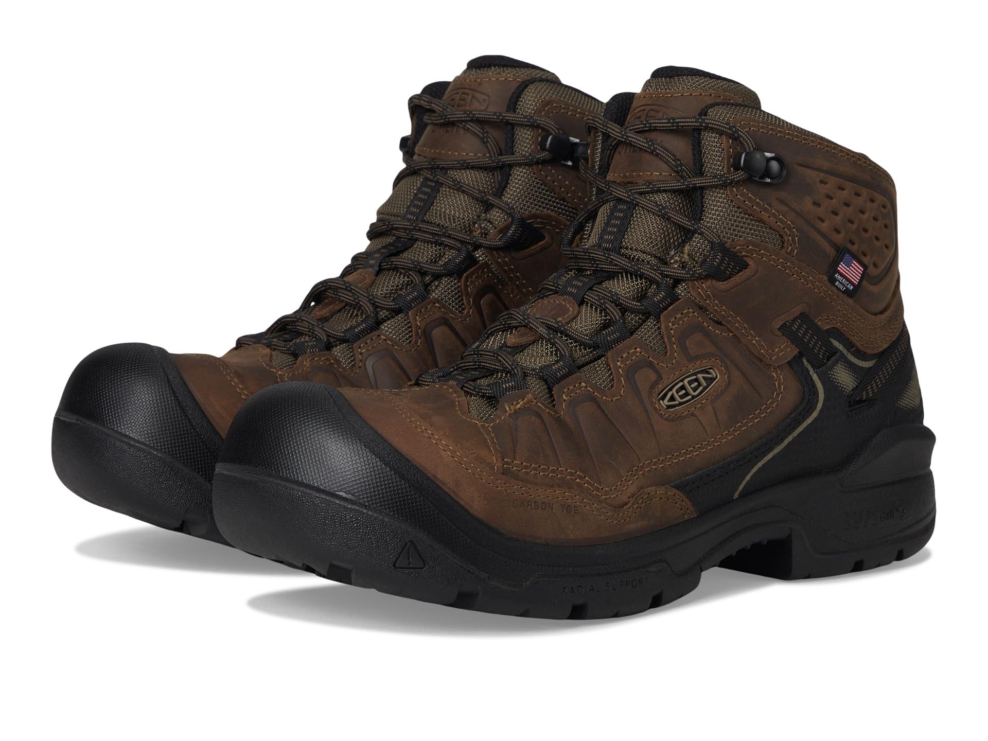 Ботинки Targhee IV Waterproof Work Boot (Carbon Toe) KEEN Utility