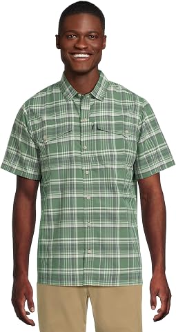 SunSmart Cool Weave Woven Short Sleeve Shirt