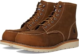 6" Waterproof Moc Nano Toe Wedge Work Boots