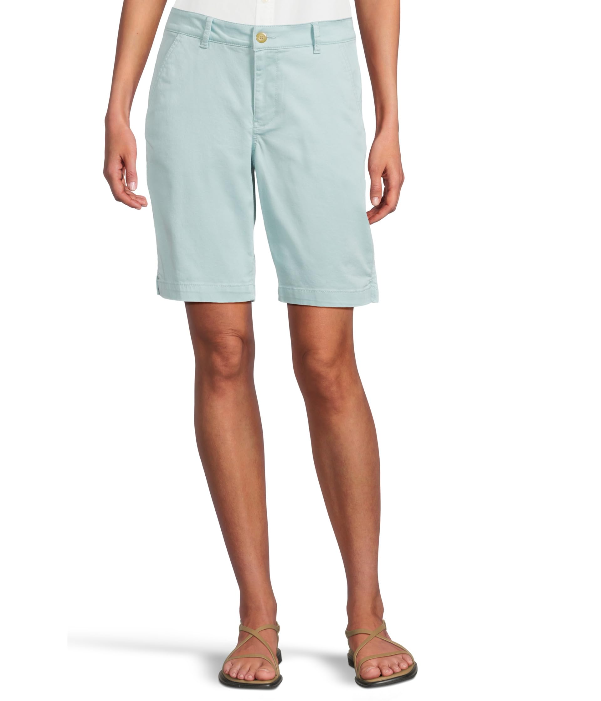 9" Comfort Stretch Chino Bermudas Shorts