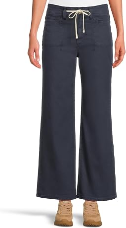 Женские джинсы Ari With Waistband Tie And Stitch Thru Pockets in Vintage Navy Seascape