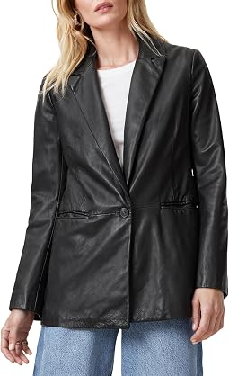 Deri Leather Blazer